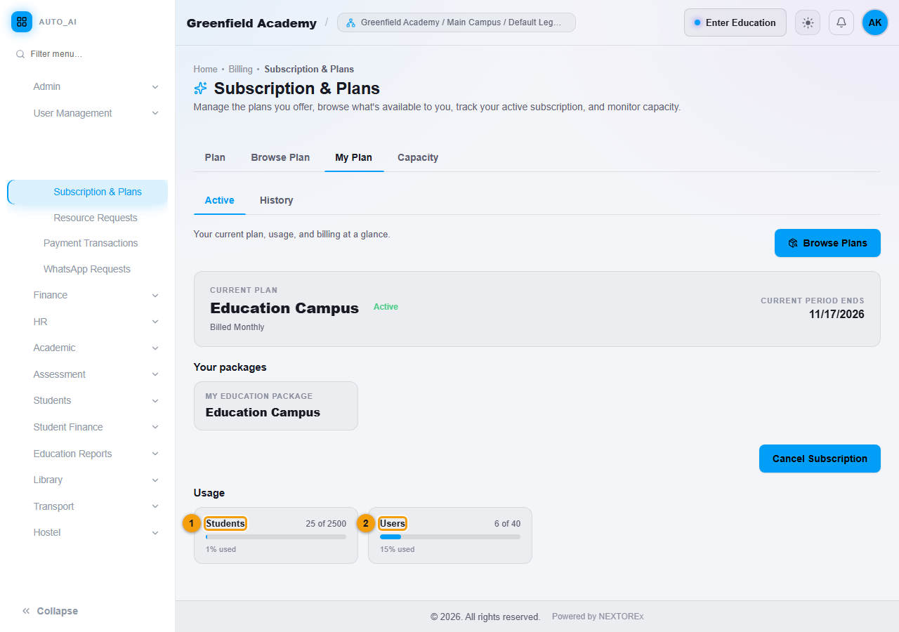 My Plan for an Education Campus school